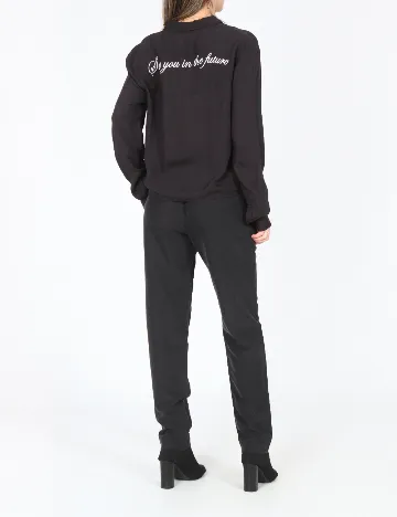 Pantaloni Oysho, gri inchis Gri