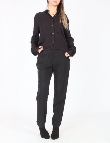 Pantaloni Oysho, gri inchis