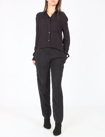 Pantaloni Oysho, gri inchis