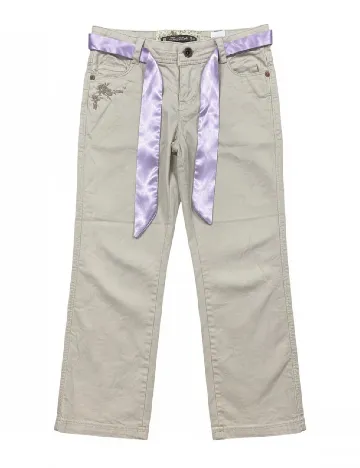 Pantaloni Zara, crem