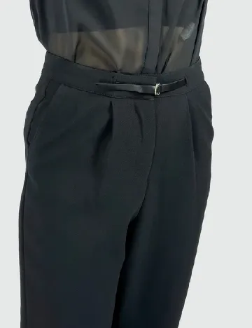 Pantaloni Pull&Bear, negru Negru