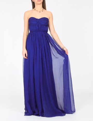 Rochie lunga Bershka, albastru