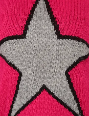 Pulover Bershka, roz Roz