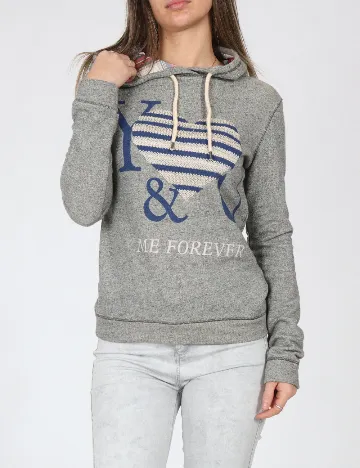 Hanorac Bershka, gri