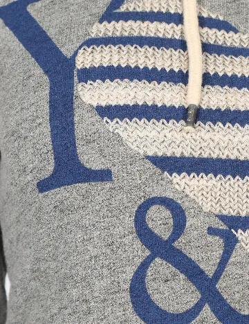 Hanorac Bershka, gri