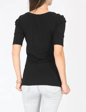 Tricou Bershka, gri Gri