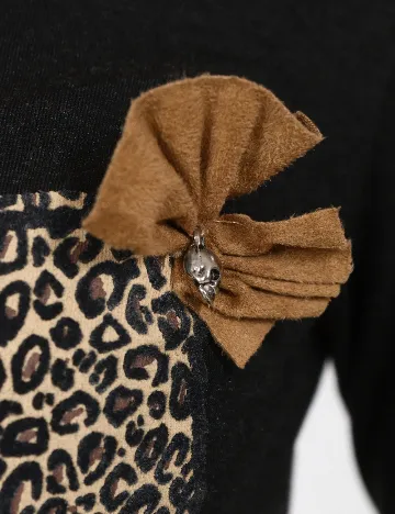 Tricou Bershka, gri Gri