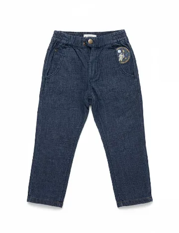 Blugi Zara, bleumarin Albastru