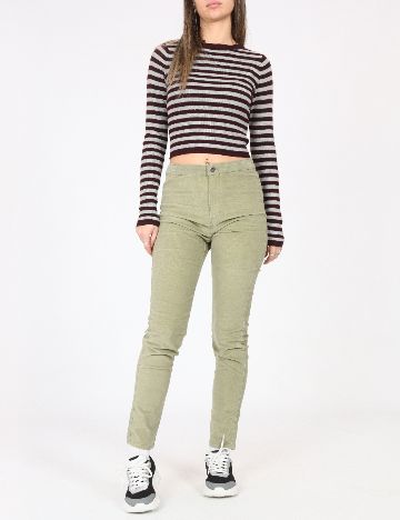 Pantaloni Zara, verde