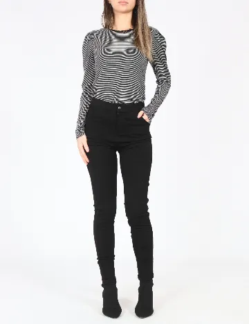 Pantaloni Bershka, negru