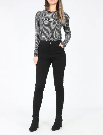 Pantaloni Bershka, negru