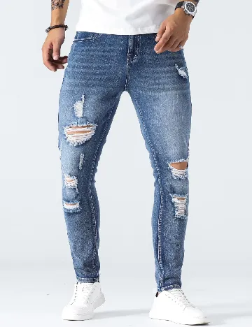 Blugi SHEIN, albastru