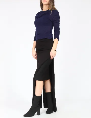 Fusta Zara, negru Negru