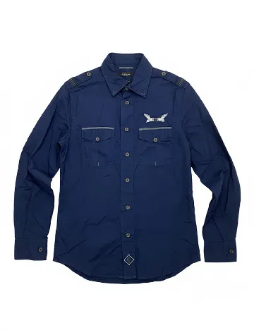 Camasa Zara, bleumarin