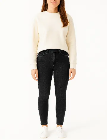 Blugi Pull&Bear, negru Negru