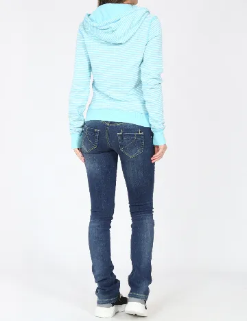 Blugi Bershka, albastru Albastru