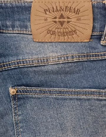 Blugi Pull&Bear, albastru