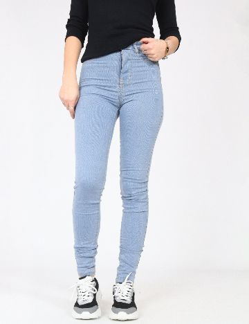 Blugi Pull&Bear, albastru deschis