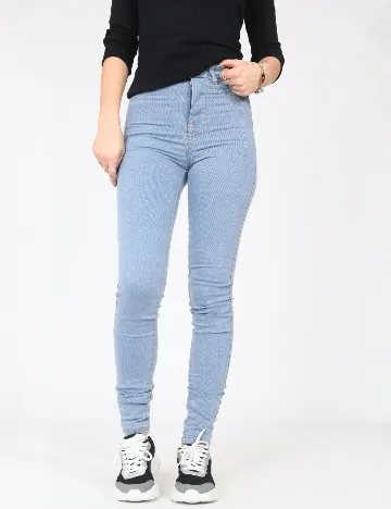 Blugi Pull&Bear, albastru deschis