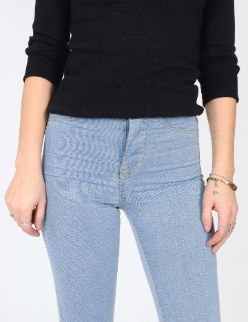 Blugi Pull&Bear, albastru deschis