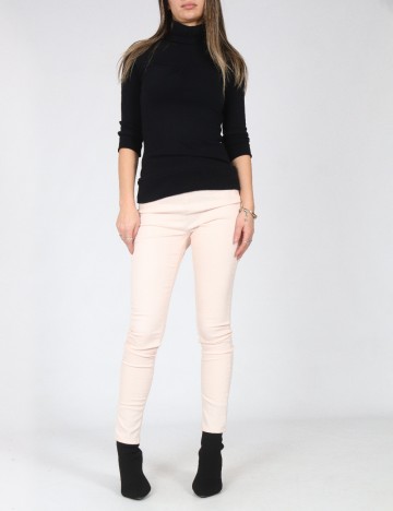 Pantaloni Bershka, roz pal