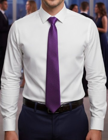 Cravata Zara, mov