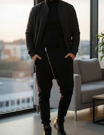 Pantaloni Zara, negru Negru