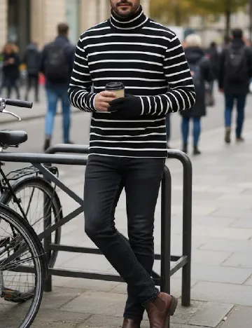 Bluza Zara, negru/alb Negru