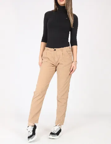 Pantaloni Zara, maro deschis