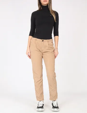 Pantaloni Zara, maro deschis