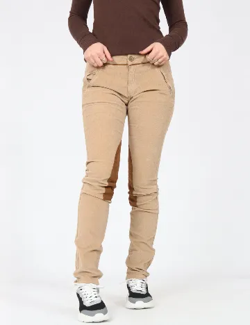 Pantaloni Zara, maro deschis