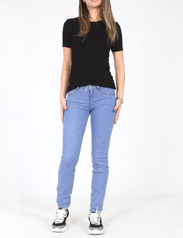 Blugi Bershka, albastru