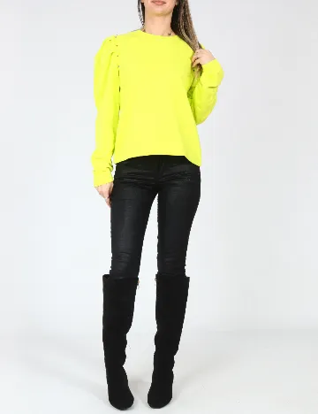 Bluza Zara, verde neon Verde