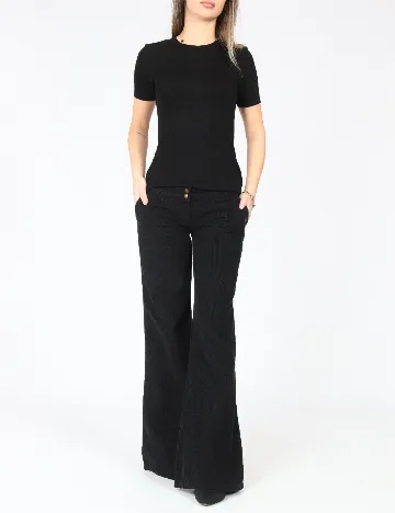 Pantaloni Bershka, negru