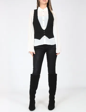 Vesta Zara, negru Negru