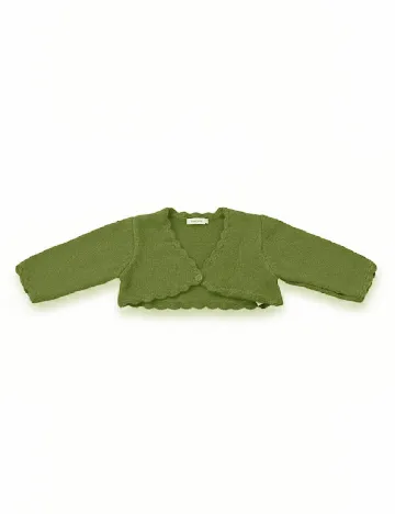 Bolero Zara, verde Verde