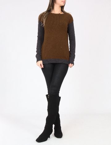 Bluza Zara, maro/gri