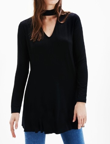 Bluza Oversize Bershka, negru