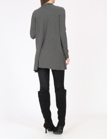 Bluza Bershka, alb/negru