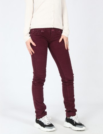 Pantaloni Bershka, mov