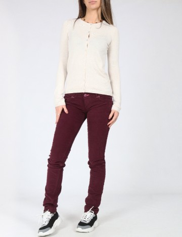 Pantaloni Bershka, mov