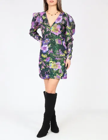 Rochie scurta Zara, mix culori