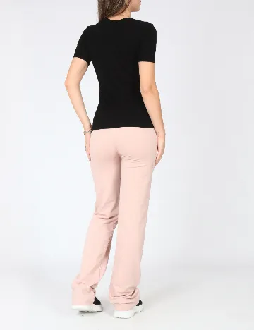 Pantaloni Zara, roz pal Roz