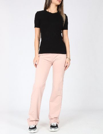 Pantaloni Zara, roz pal