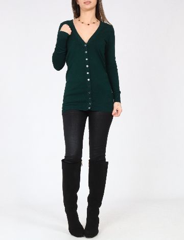 Cardigan Zara, verde