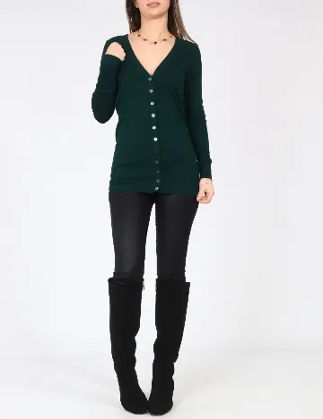 Cardigan Zara, verde