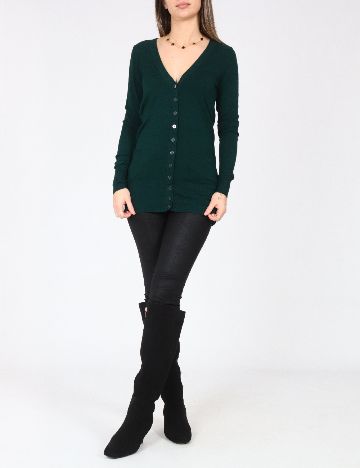 Cardigan Zara, verde