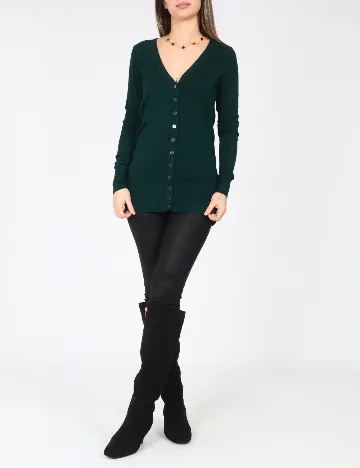 Cardigan Zara, verde