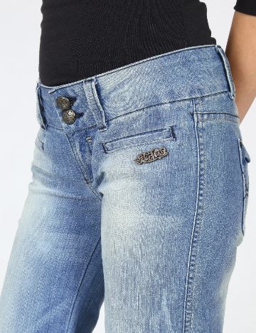 Blugi Bershka, albastru