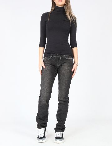 Blugi Zara, gri inchis